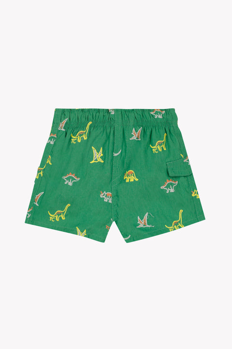 Kurze Hose Bad - Grün DruckDinosaurier - Image principale