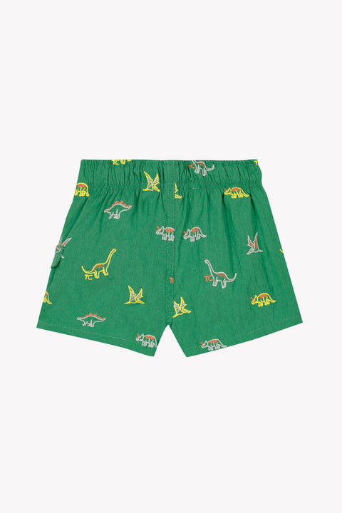Kurze Hose Bad - Grün DruckDinosaurier - Image principale