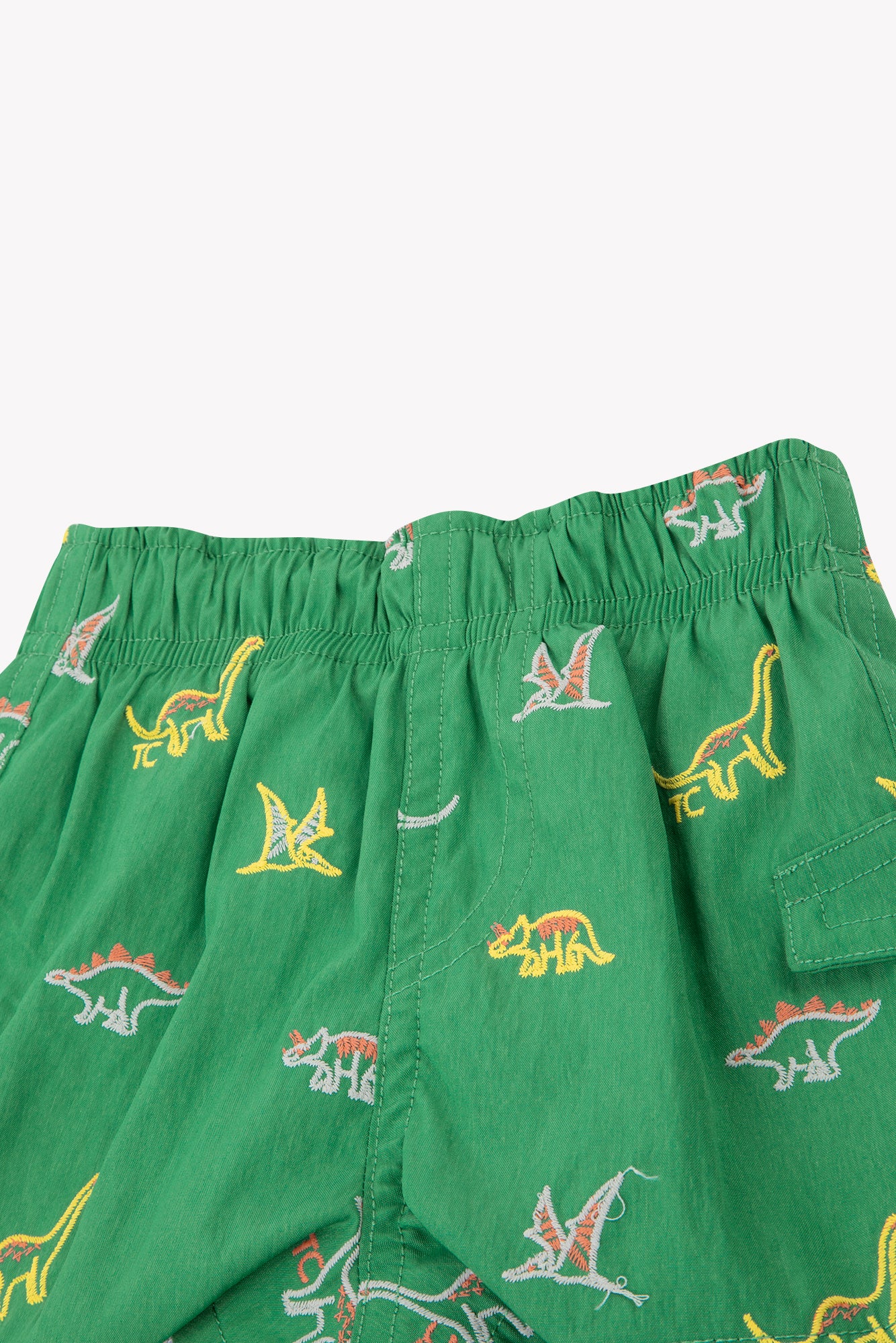 Kurze Hose Bad - Grün DruckDinosaurier