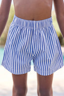 Kurze Hose Bad - Indigo Streifens