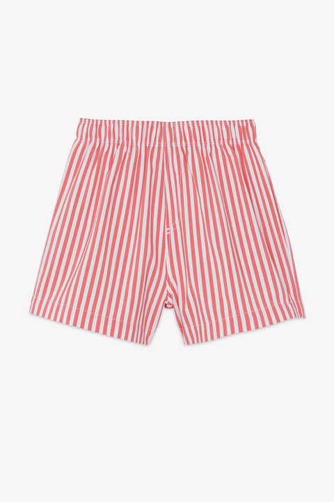 Kurze Hose Bad - Rot Streifens - Image principale