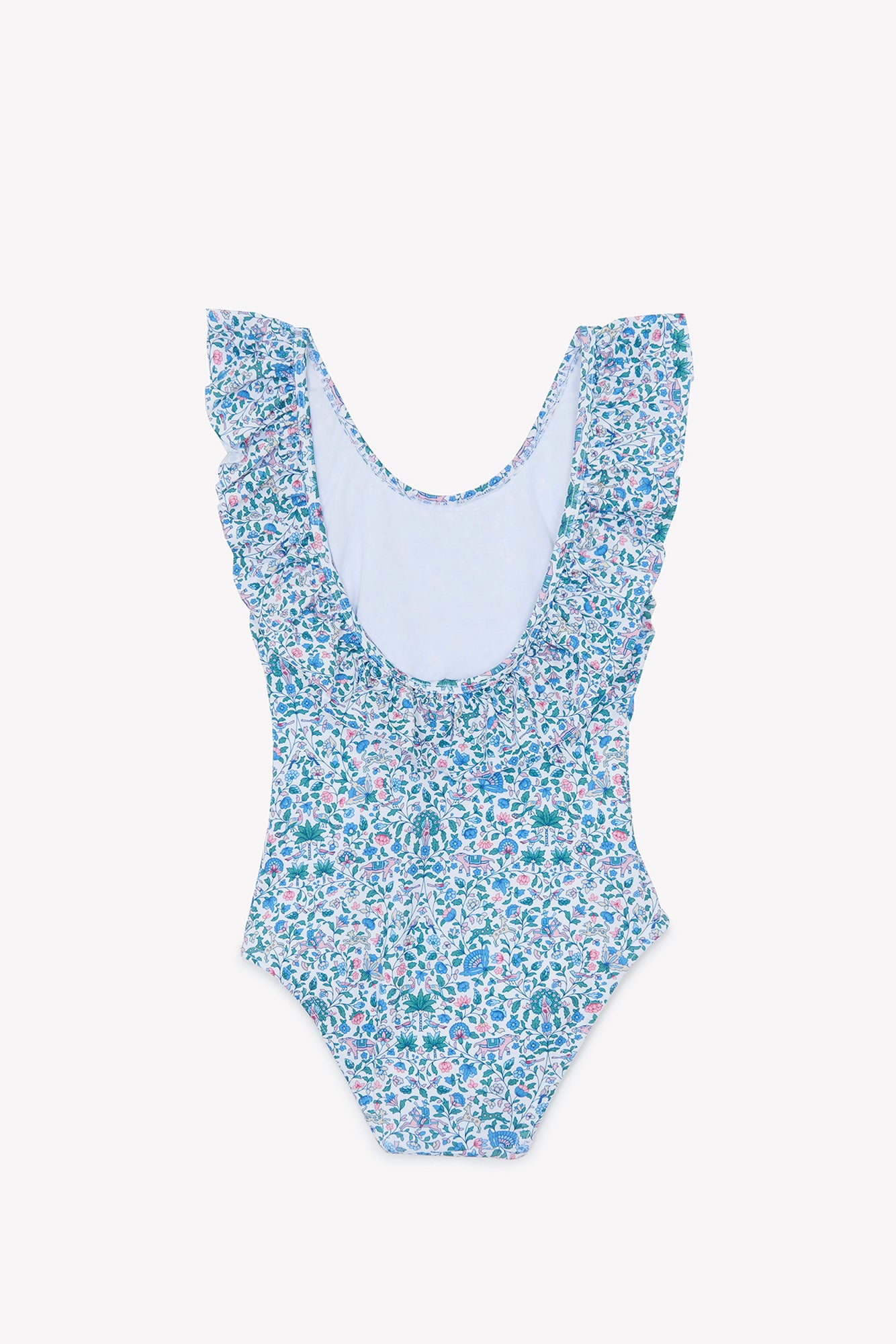 Traje de baño - Azul Estampado tela Liberty