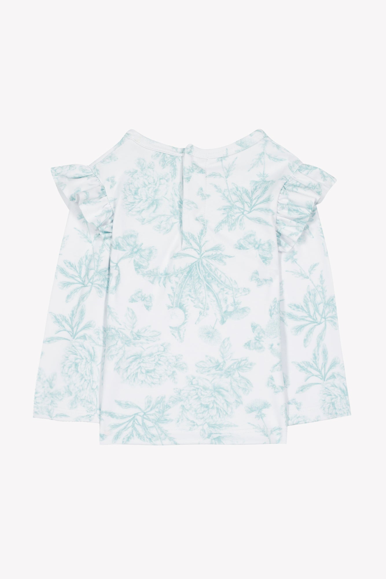 Maglietta da bagno - Verde Stampaispirazione Toile de Jouy