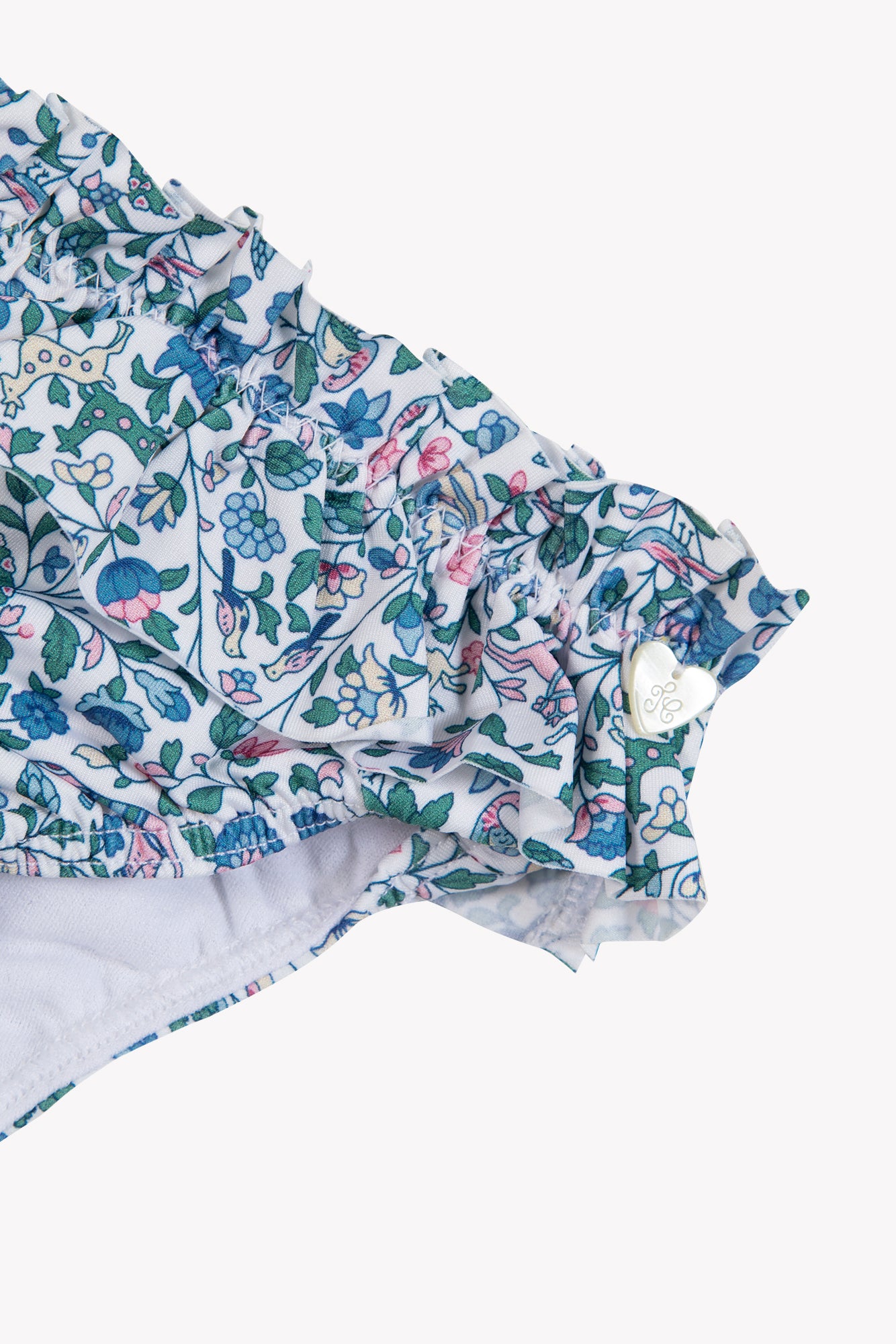 Swim briefs - Pink Print Toile de Jouy