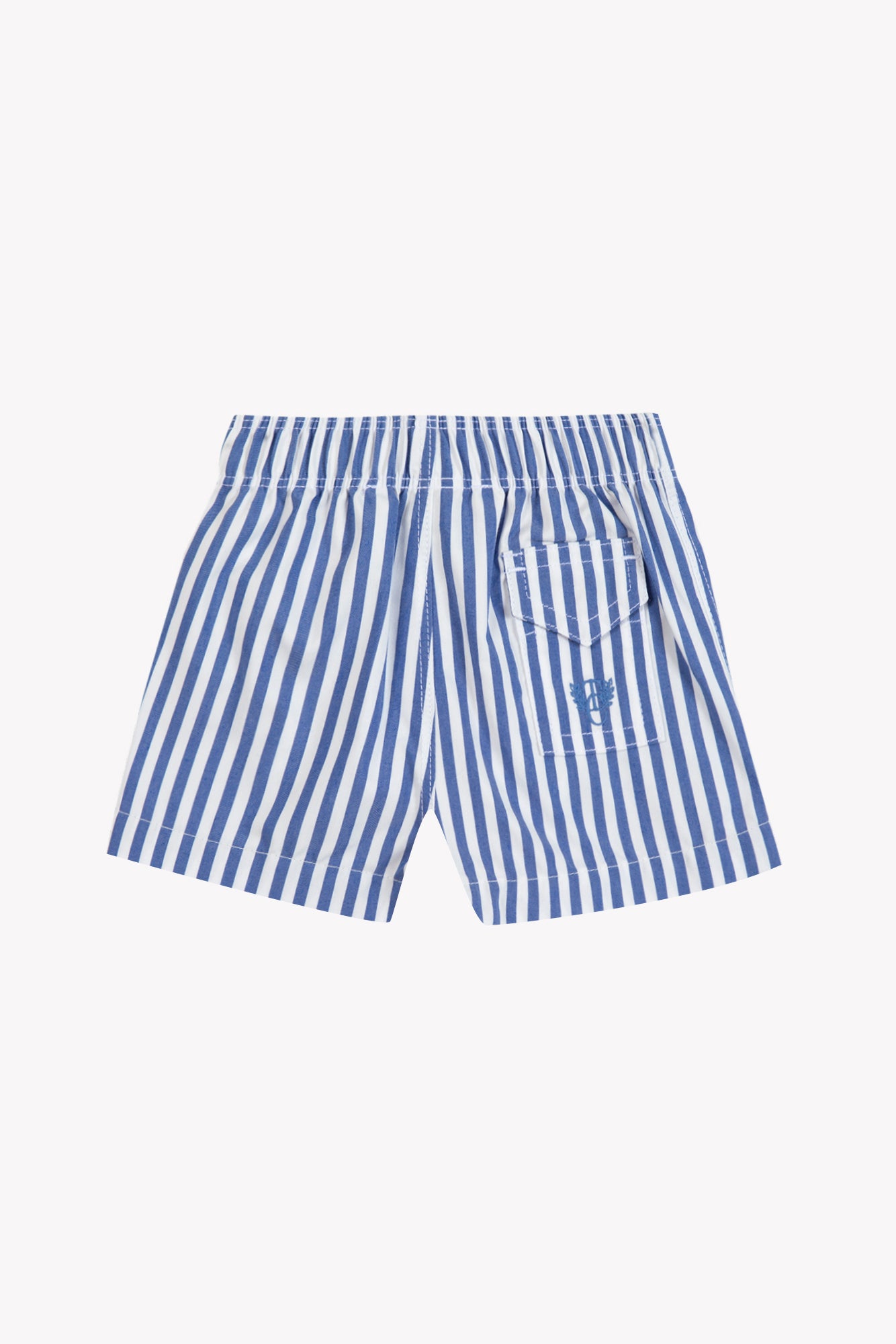 Kurze Hose Bad - Indigo Streifens