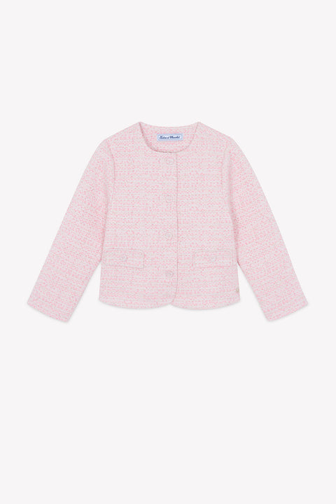 Veste - Rose tweed - Image principale