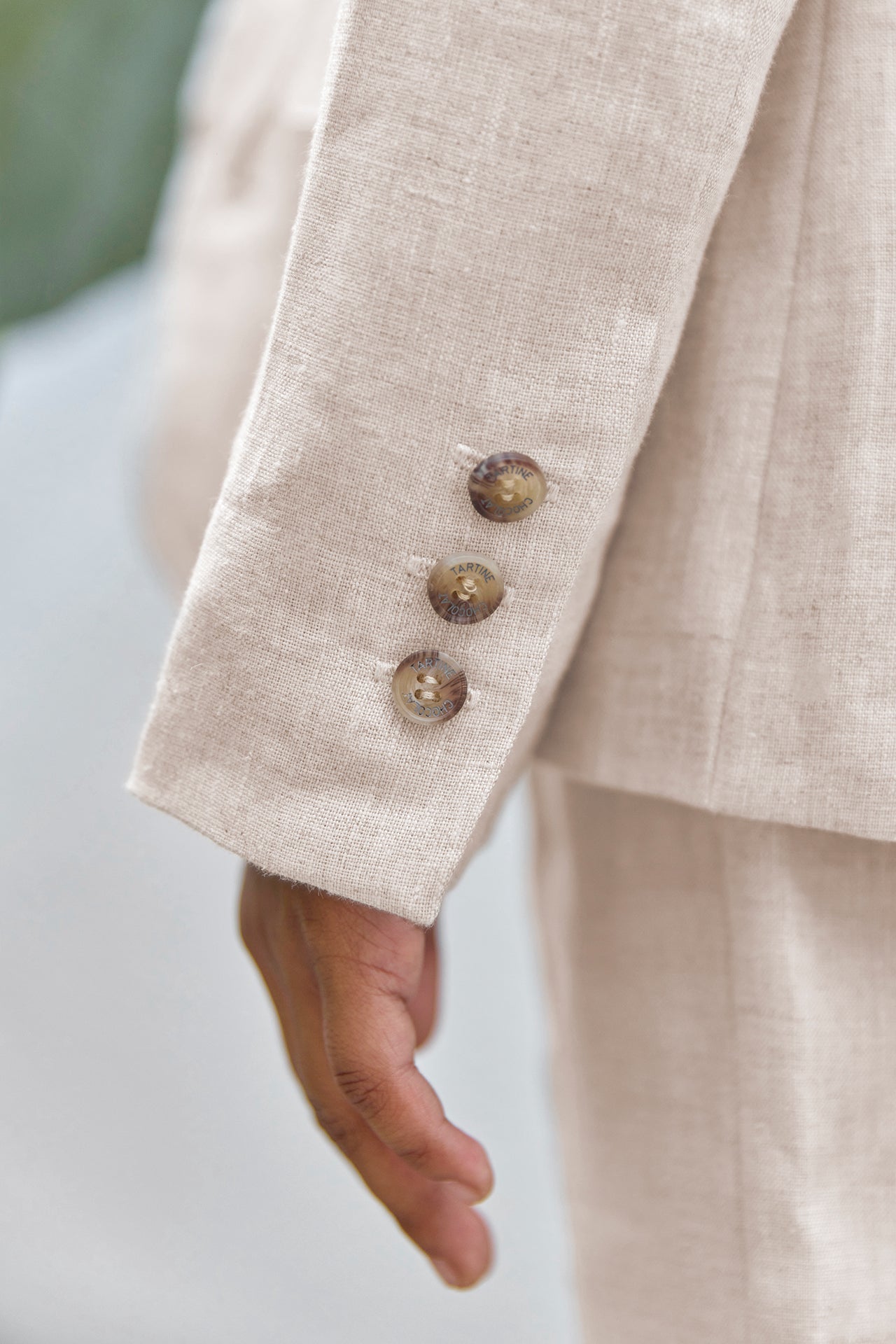 Veste - Sable lin cérémonie