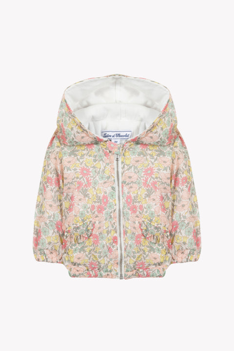 Coupe-vent - Citrus imprimé tissu liberty - Image principale