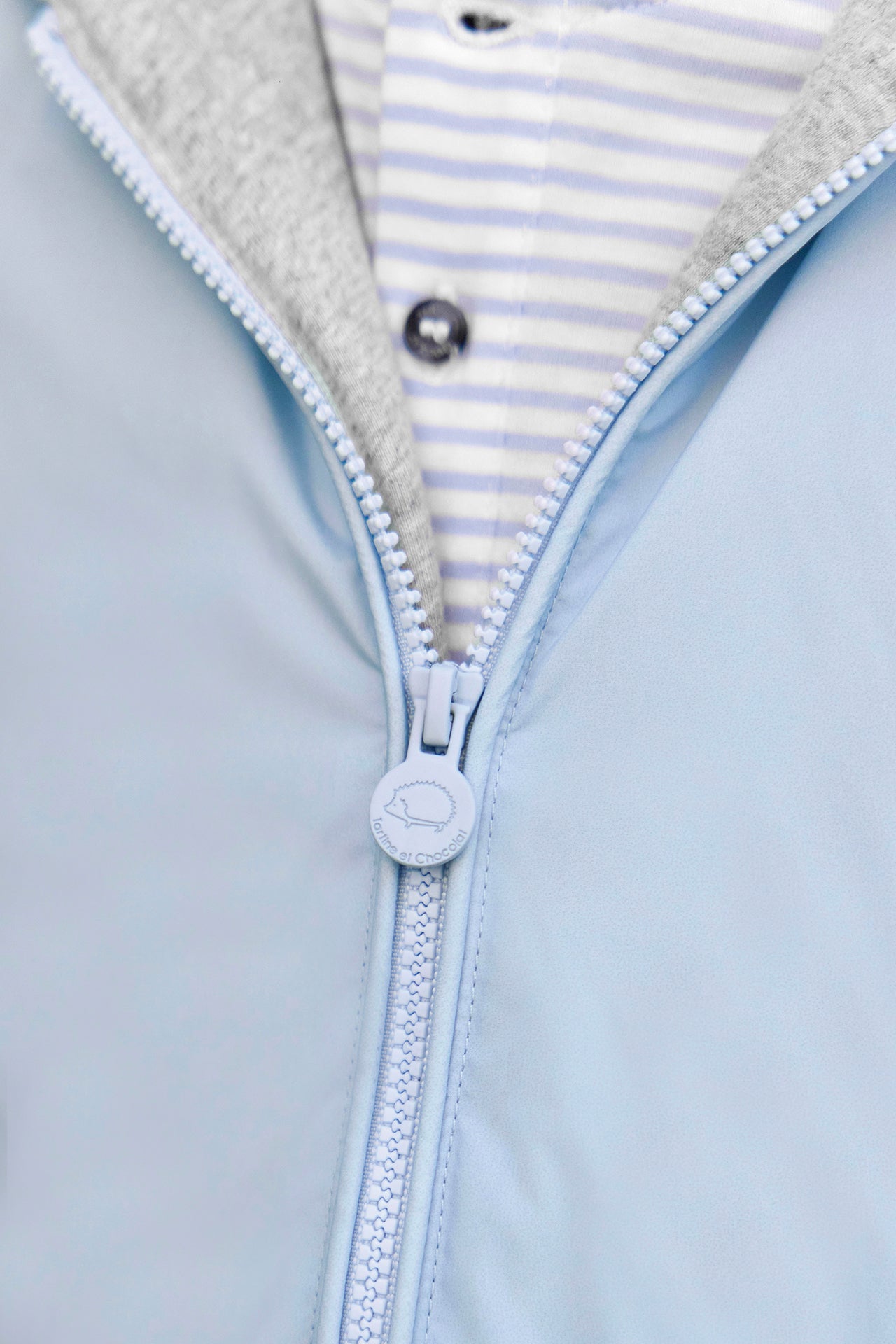 Giacca a vento - Blu nuvola raddoppiata