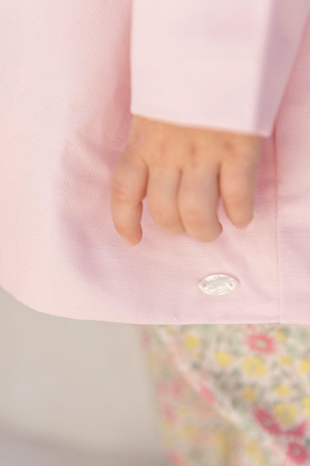 Trench - Rose pâle coton