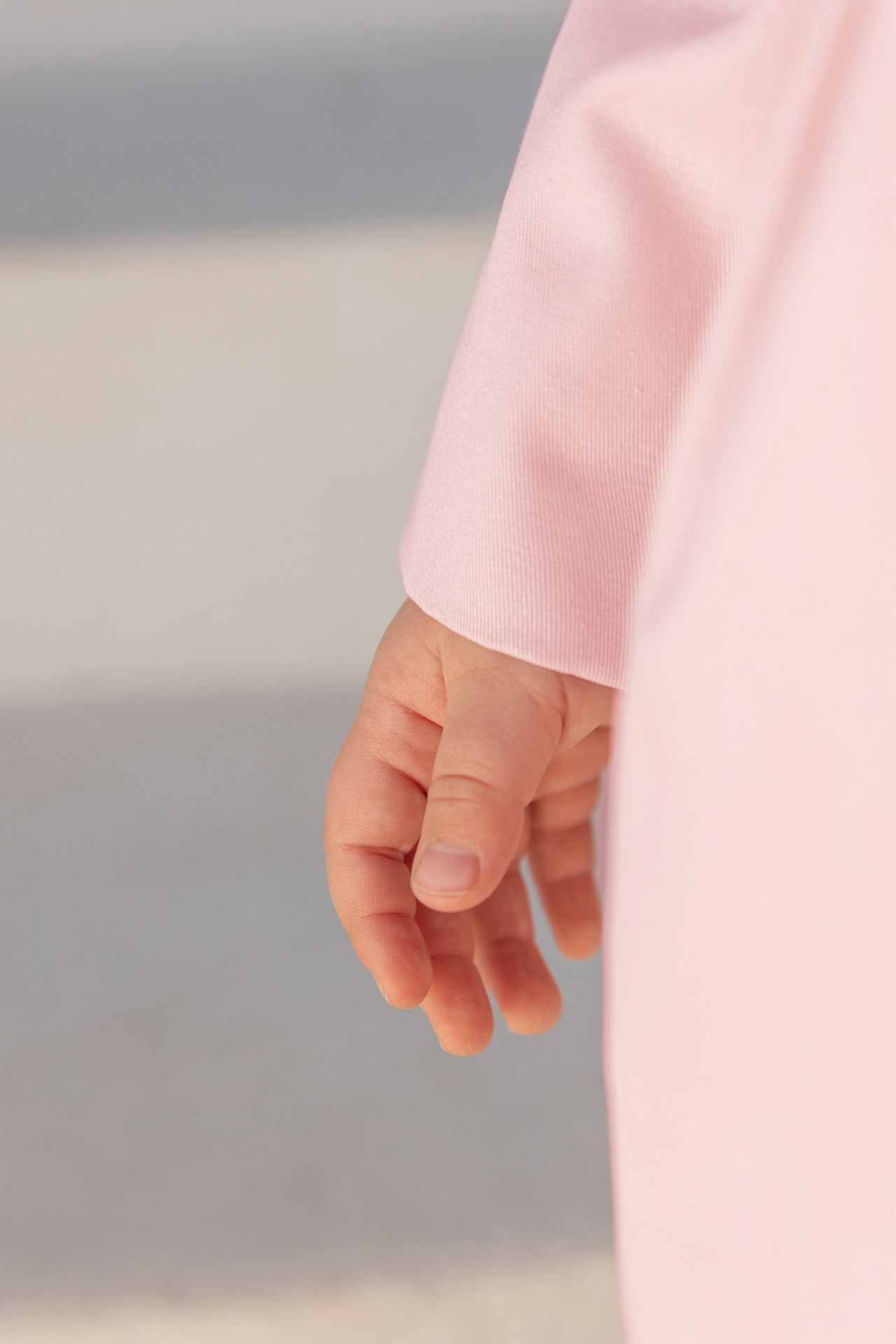 Trench - Rose pâle coton