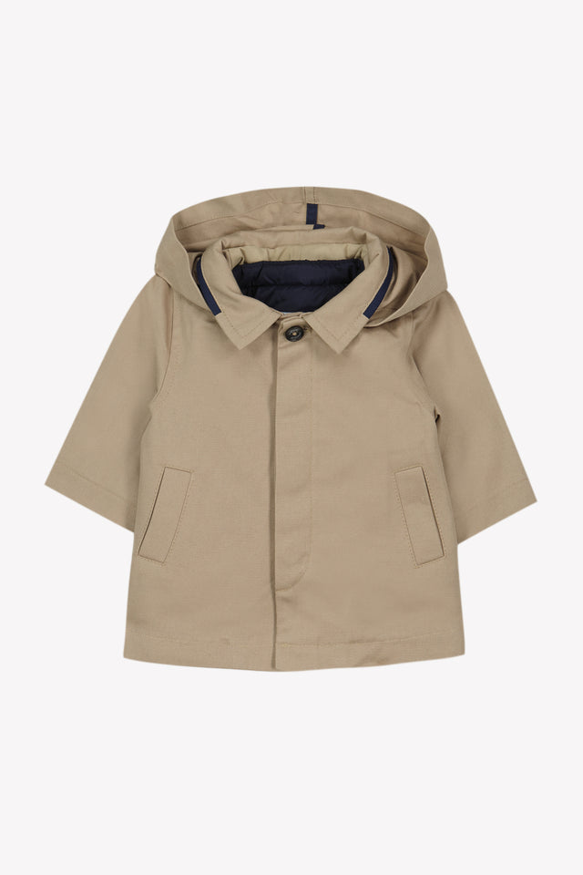 2 in 1 trenchcoat - Zand Kap - Image principale