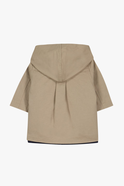 2 in 1 trenchcoat - Zand Kap - Image principale