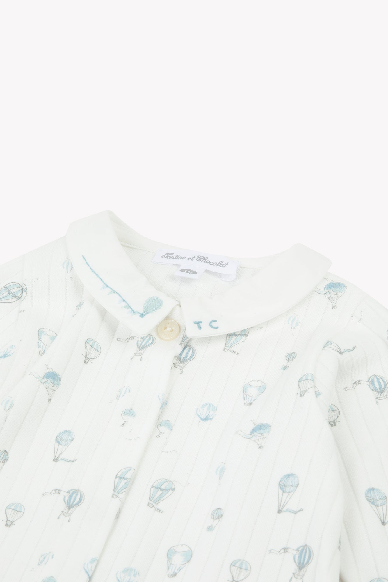 Pyjamas - Ecru DruckHeißluftballon