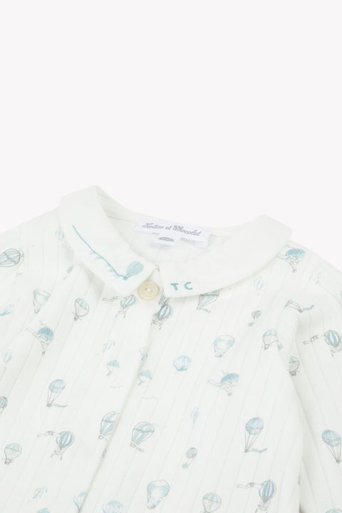 Pyjamas - Ecru DruckHeißluftballon - Image principale