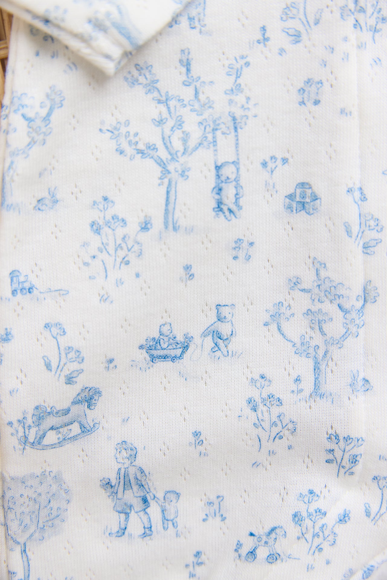 Pyjamas - Hellblau DruckFantasiegarten