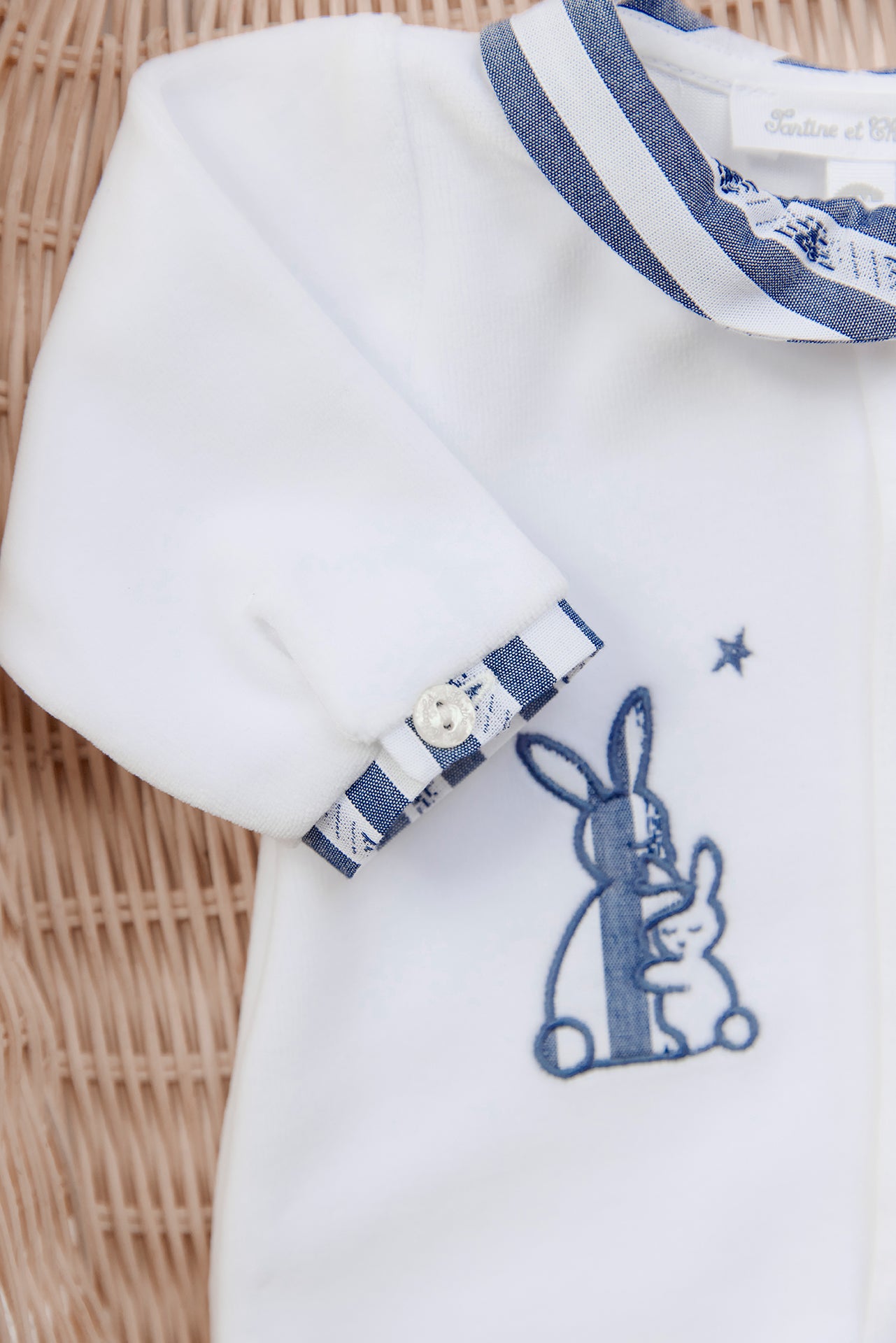 Pijama - Azul marino Terciopelo conejo