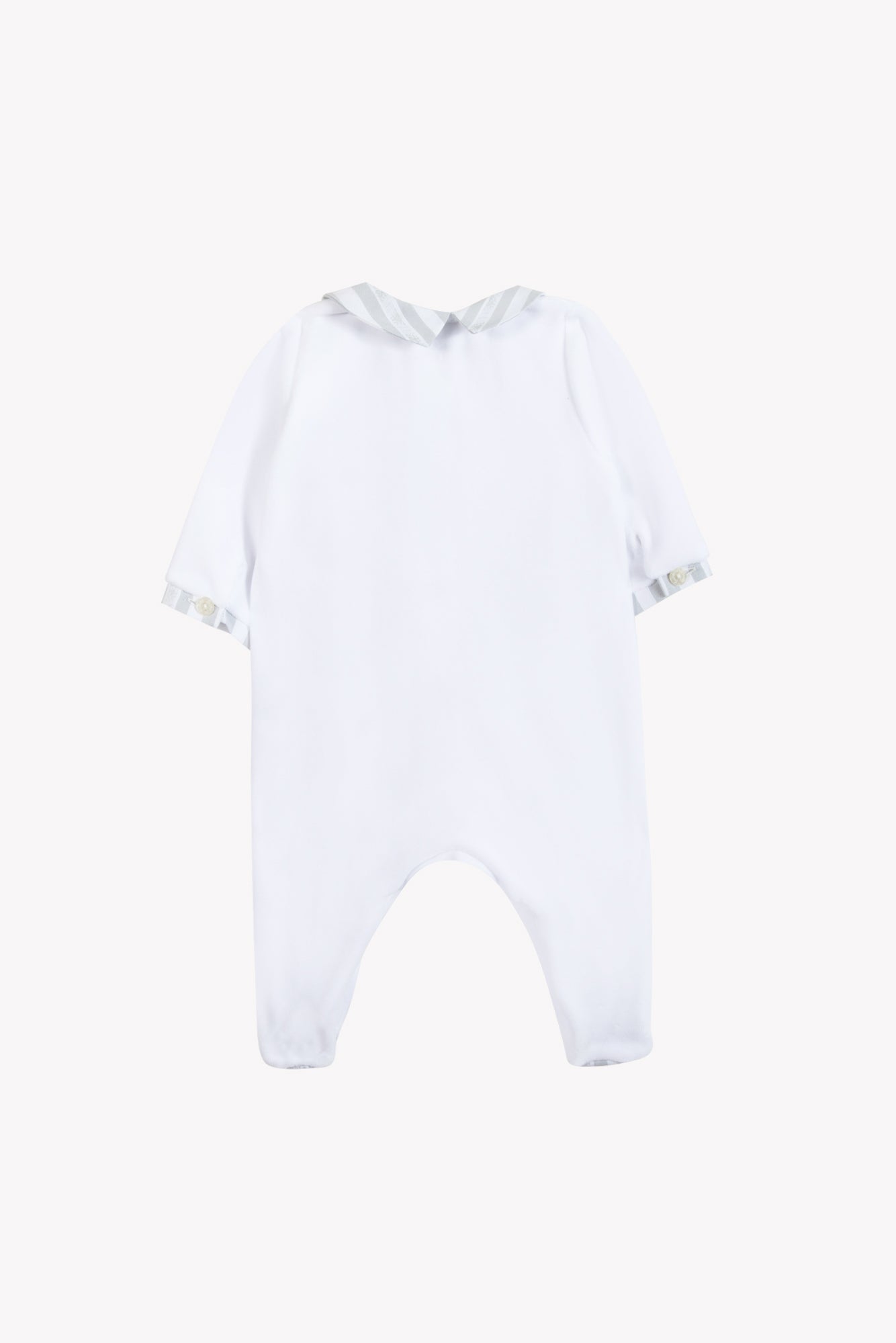 Pyjamas - Hellgrau Samt Kaninchen