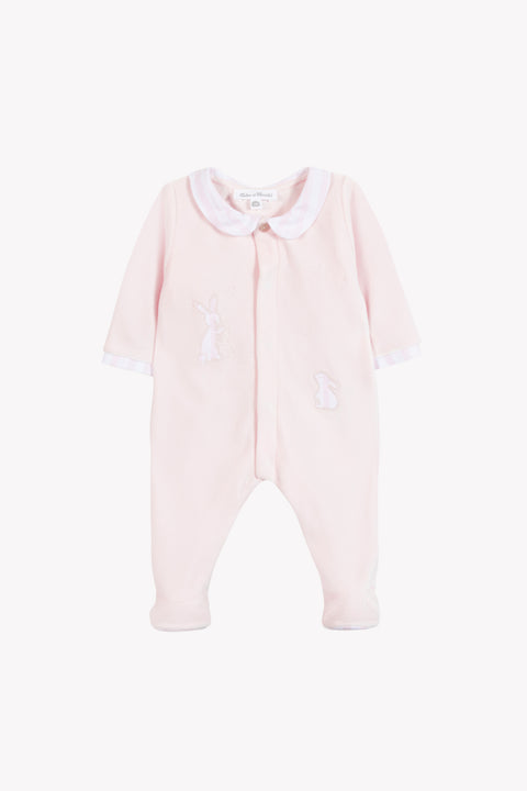 Pijama - Rosa pálido Terciopelo conejo - Image principale