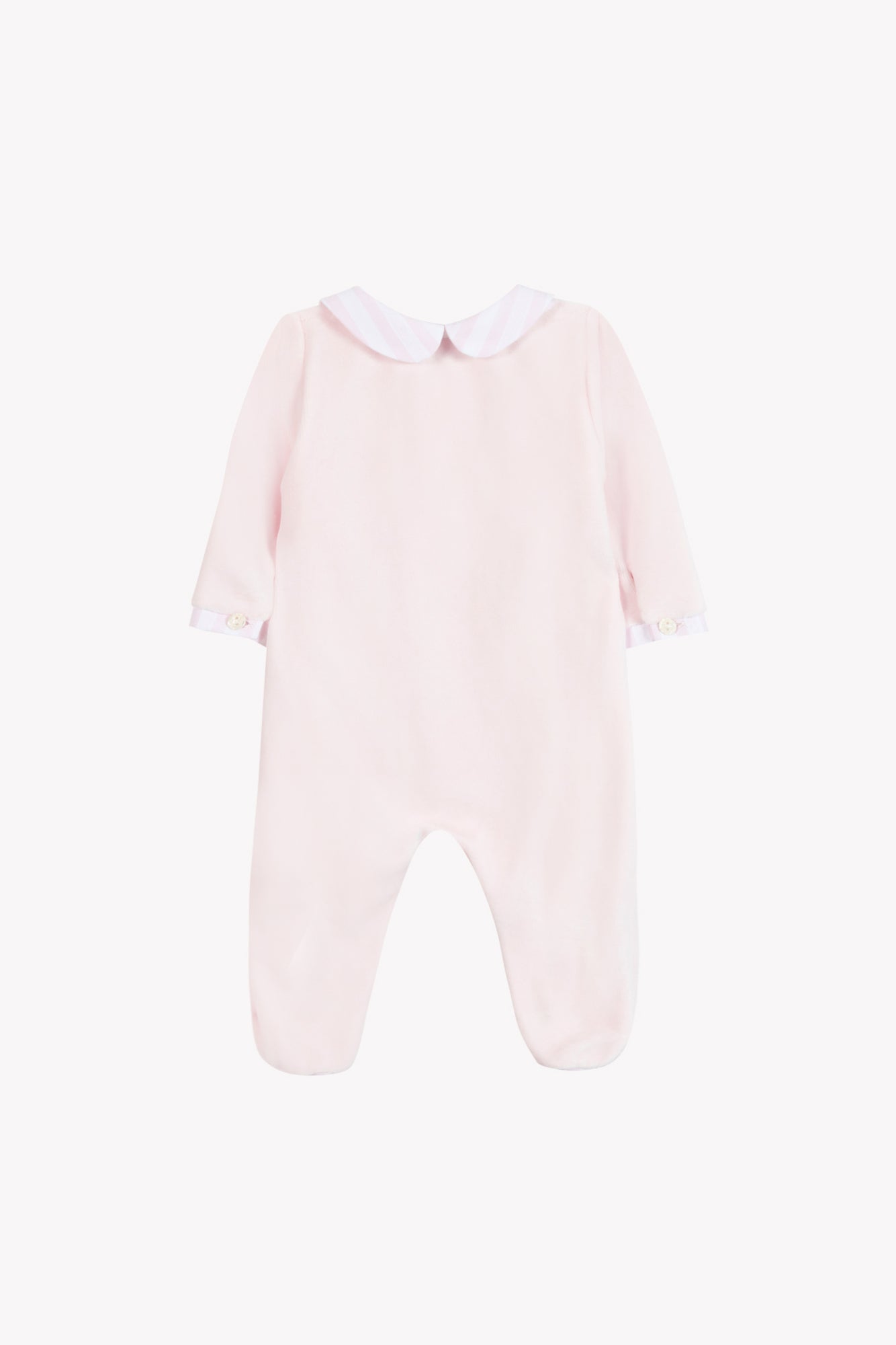 Pyjamas - Blassrosa Samt Kaninchen