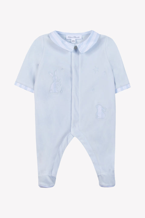 Pijama - Azul cielo Terciopelo conejo - Image principale