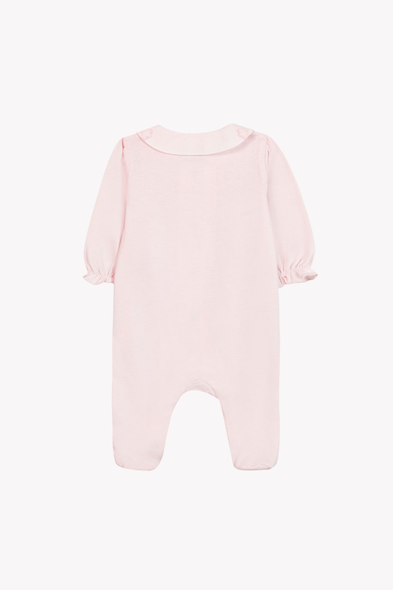 Pyjamas - Blassrosa Blumenrelief