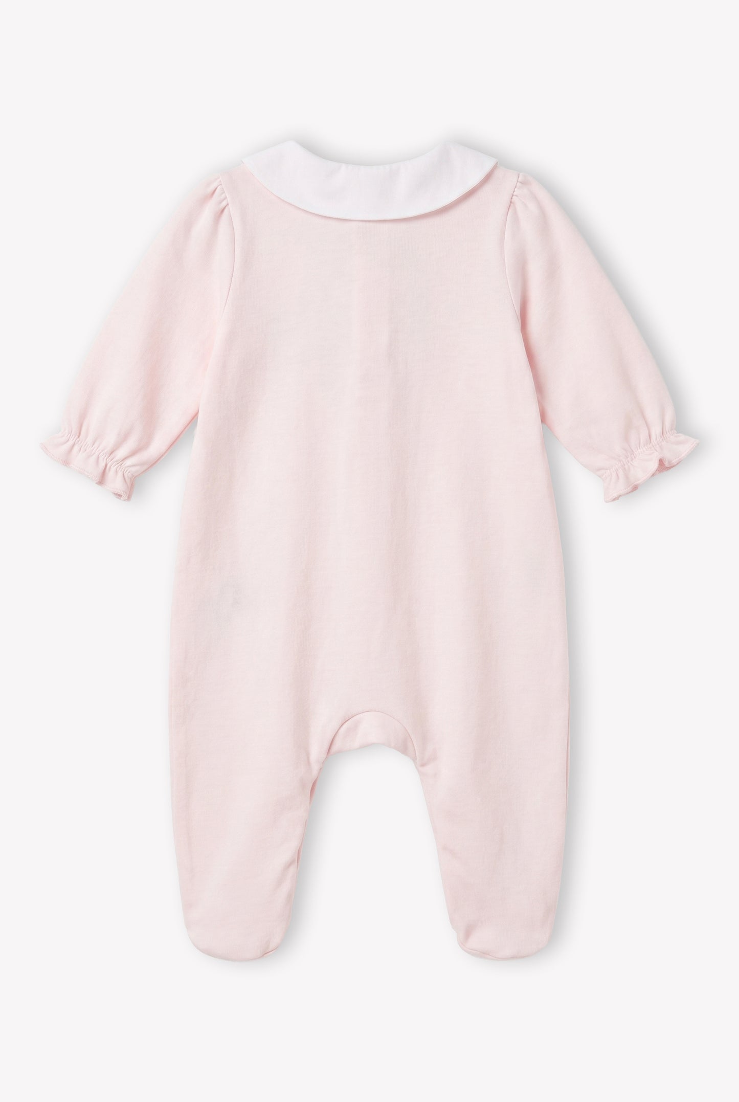 Pyjama - Rose pâle coton fleurs
