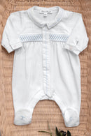 Pyjama - Blanc coton broderie
