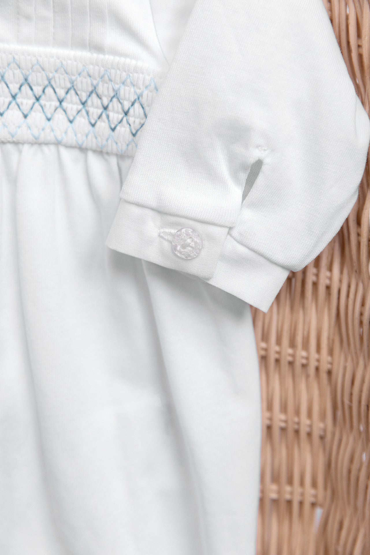 Pyjama - Blanc coton broderie