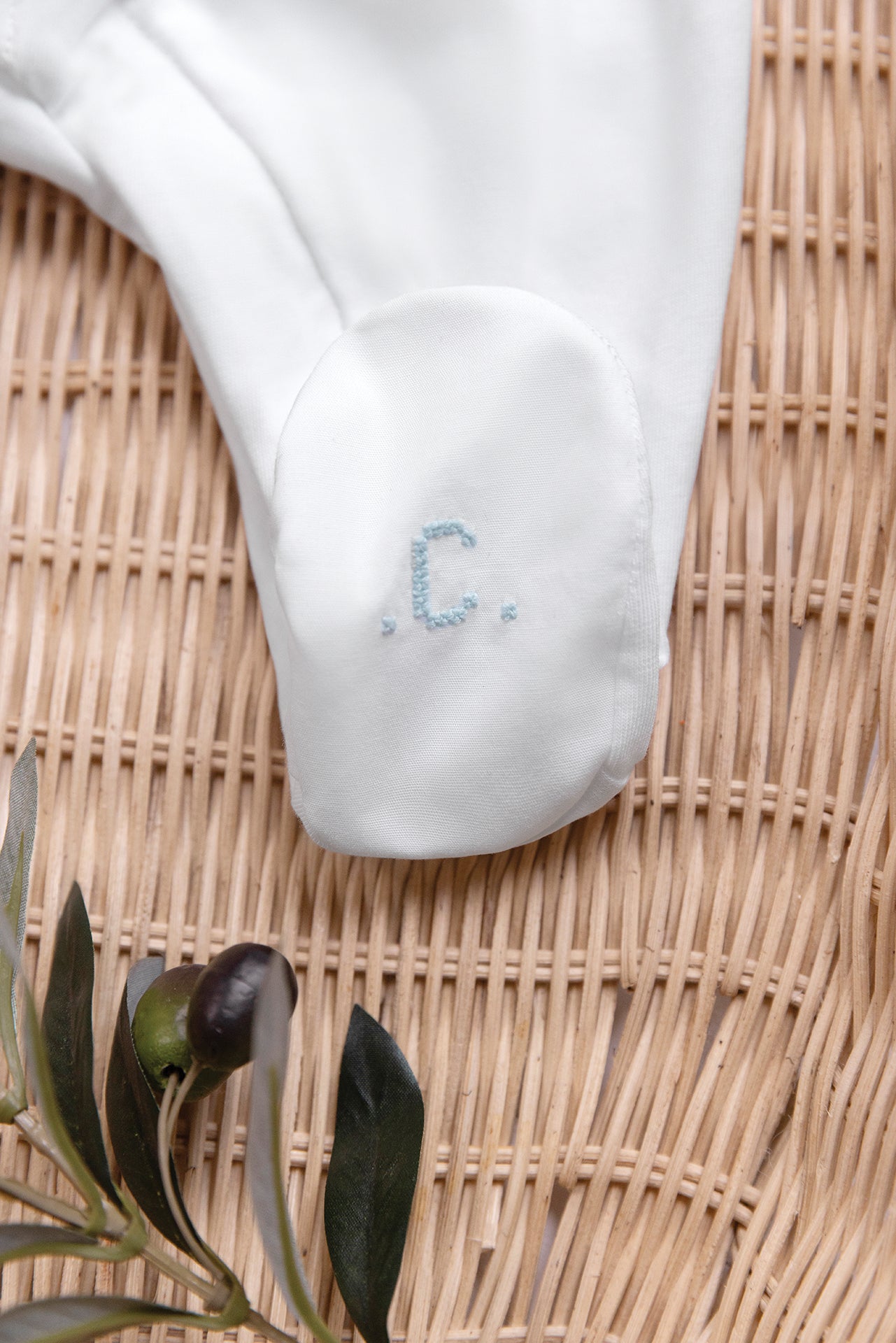 Pyjama - Blanc coton broderie