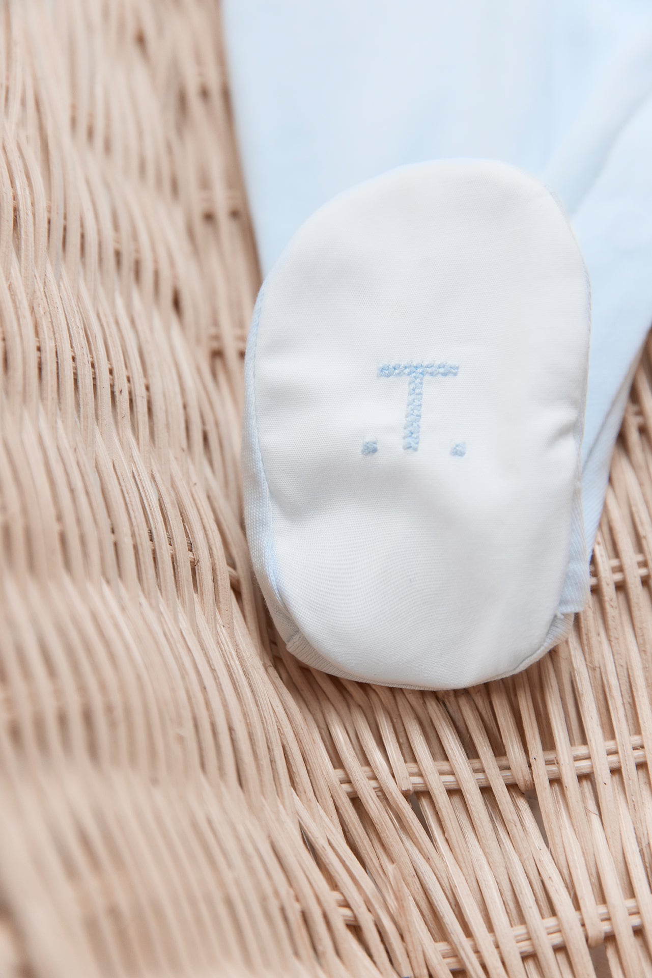 Pyjama - Bleu ciel coton broderie