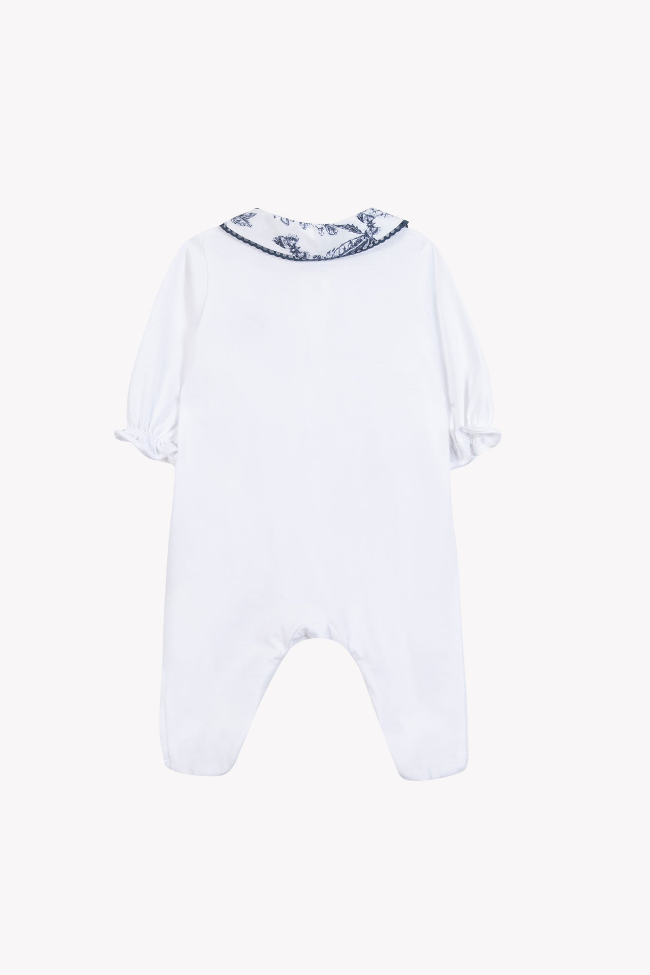 Pyjamas - Marineblau Baumwolle DruckInspiration Toile de Jouy