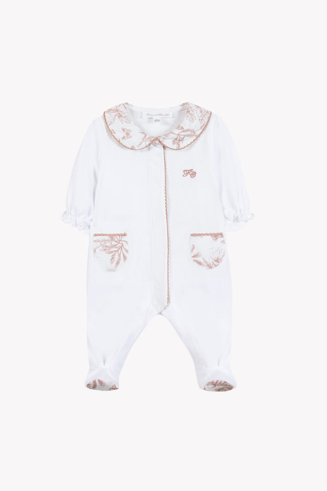 Pajamas - Cotton terracotta Print inspiration Toile de Jouy - Image principale