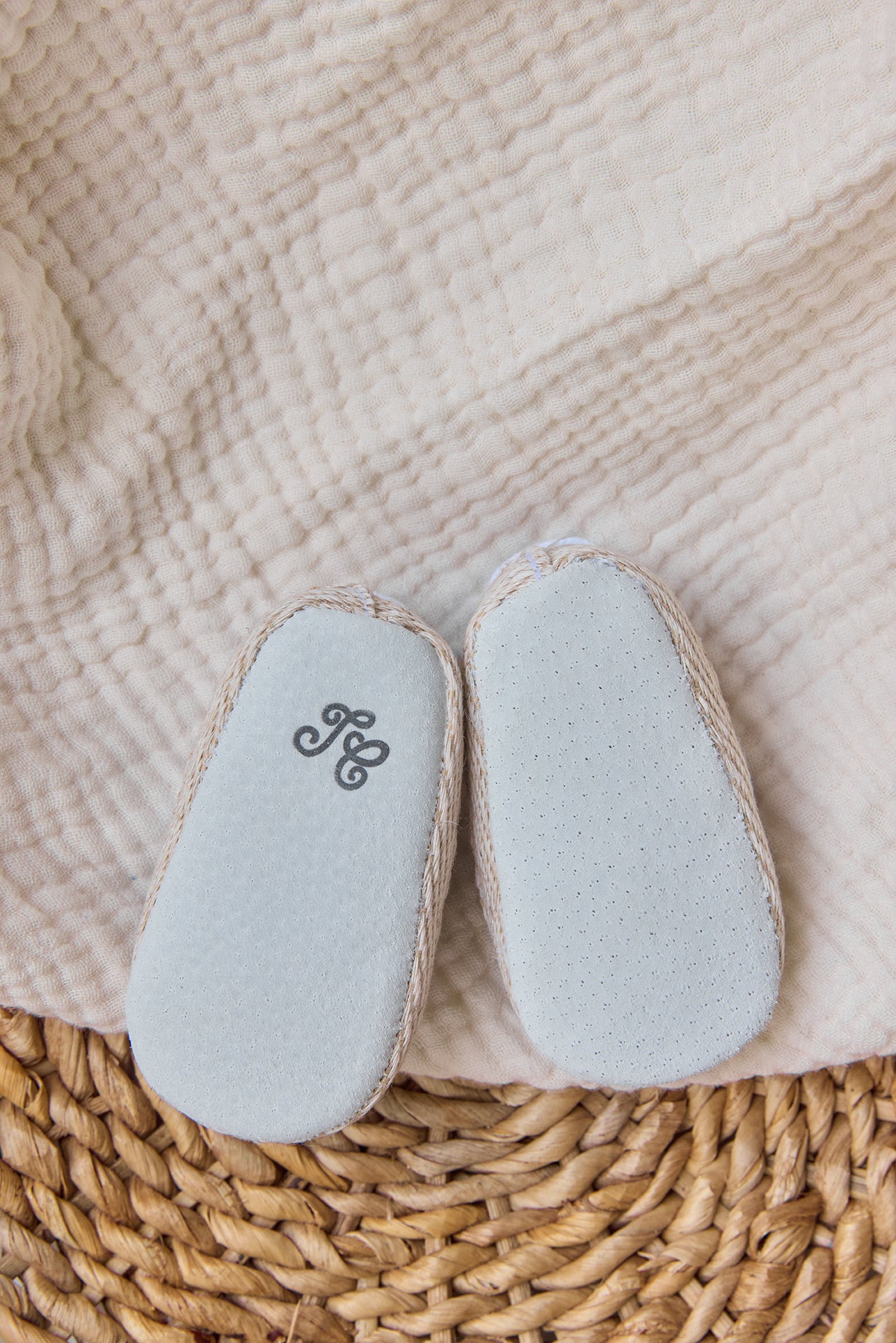 HausschuheEspadrille - Marineblau Baumwolle DruckStoff Liberty