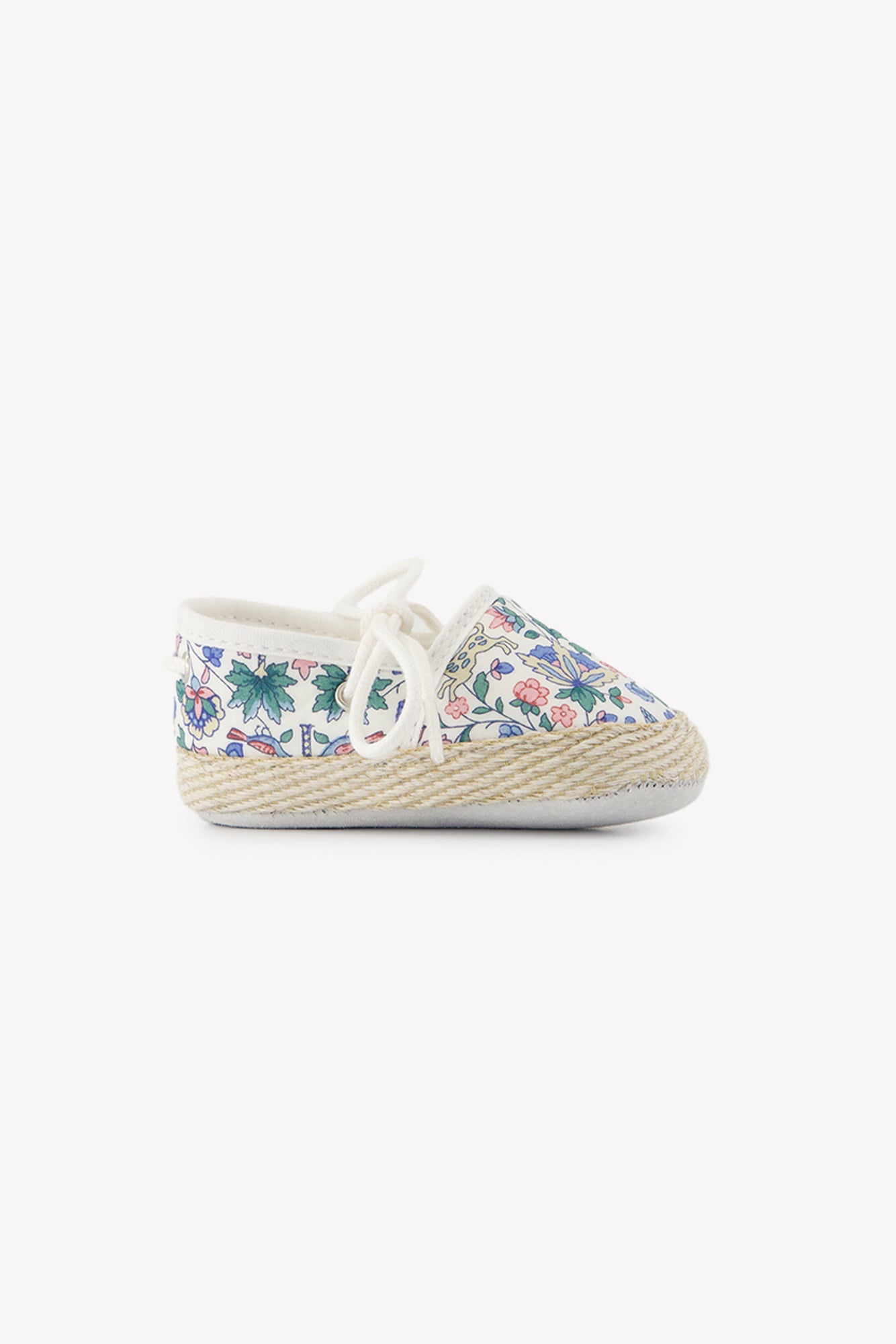 HausschuheEspadrille - Marineblau Baumwolle DruckStoff Liberty
