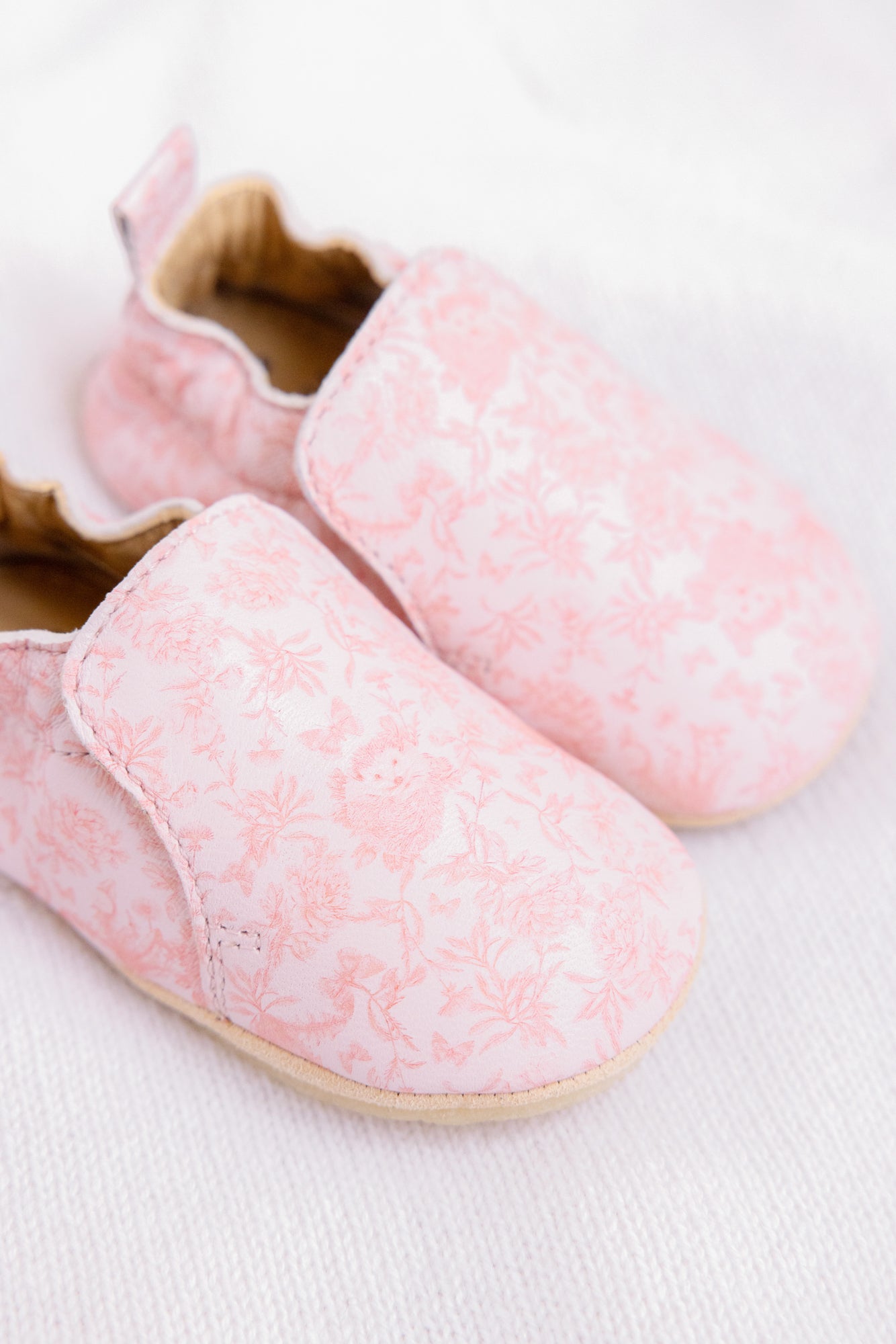 Chausson - Imprimé inspiration Toile de Jouy