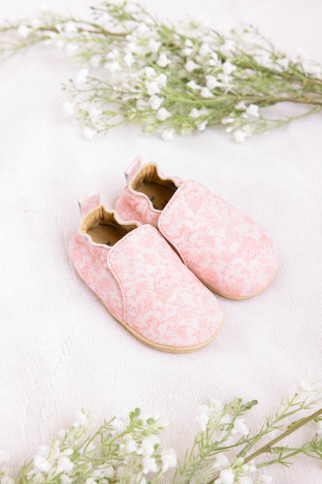 Chausson - Imprimé inspiration Toile de Jouy - Image principale