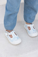 Babies - Imprimé Toile de Jouy Bleu Ciel