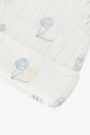 Mütze - Ecru Baumwolle DruckHeißluftballon