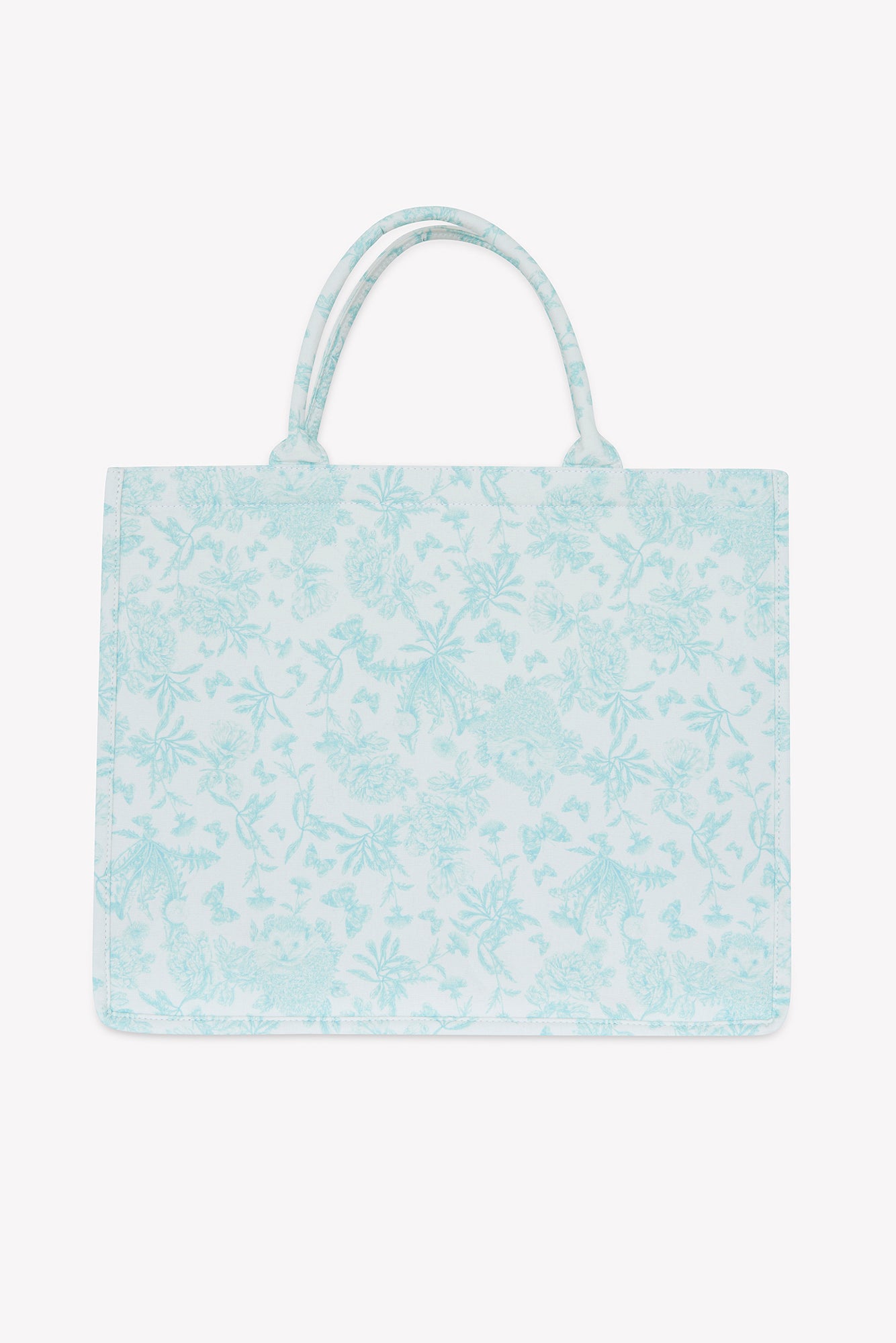 Große Einkaufstasche - Grün DruckInspiration Toile de Jouy