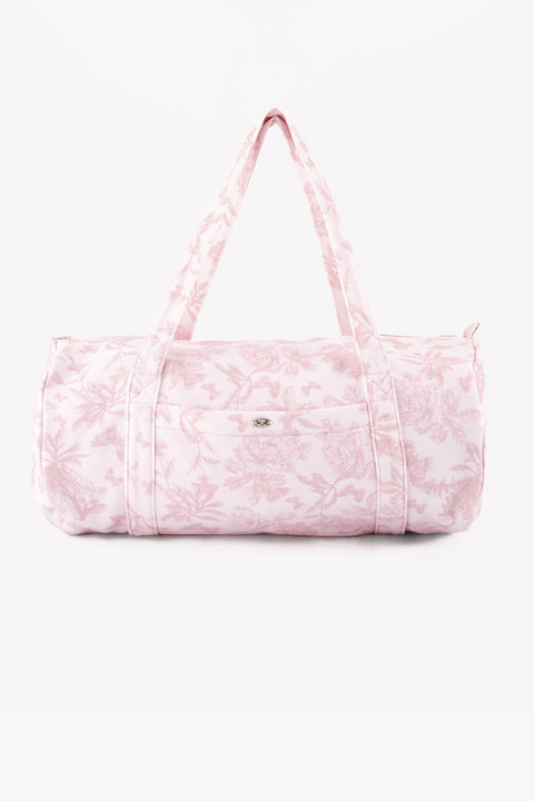 Sac - Rose coton imprimé illustration Toile de Jouy - Image principale