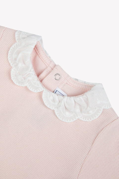 Sous-pull - Rosée coton col volanté - Image principale
