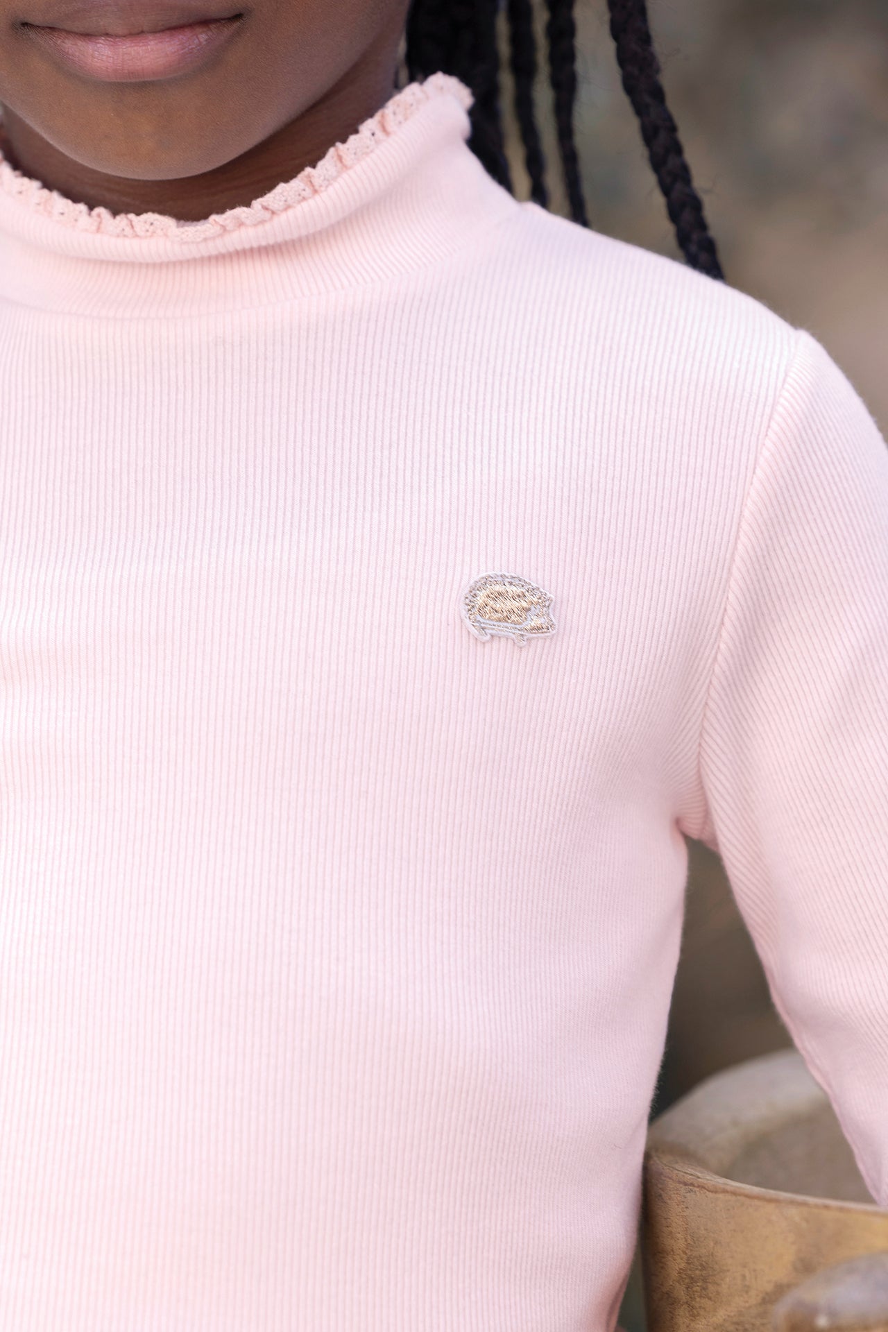 Under Sweater - Cotton dew Chimney collar