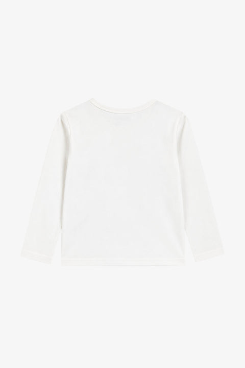 T-shirt - Madreperla cotone colletto girocollo - Image principale