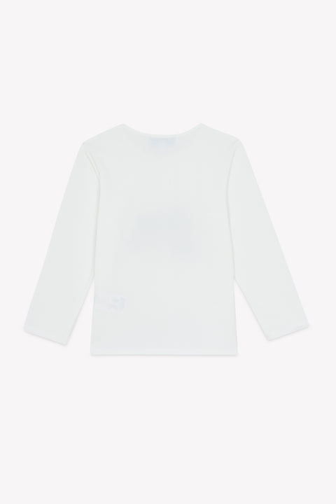 T-Shirt – Baumwolle in Blush Rundhals - Image principale