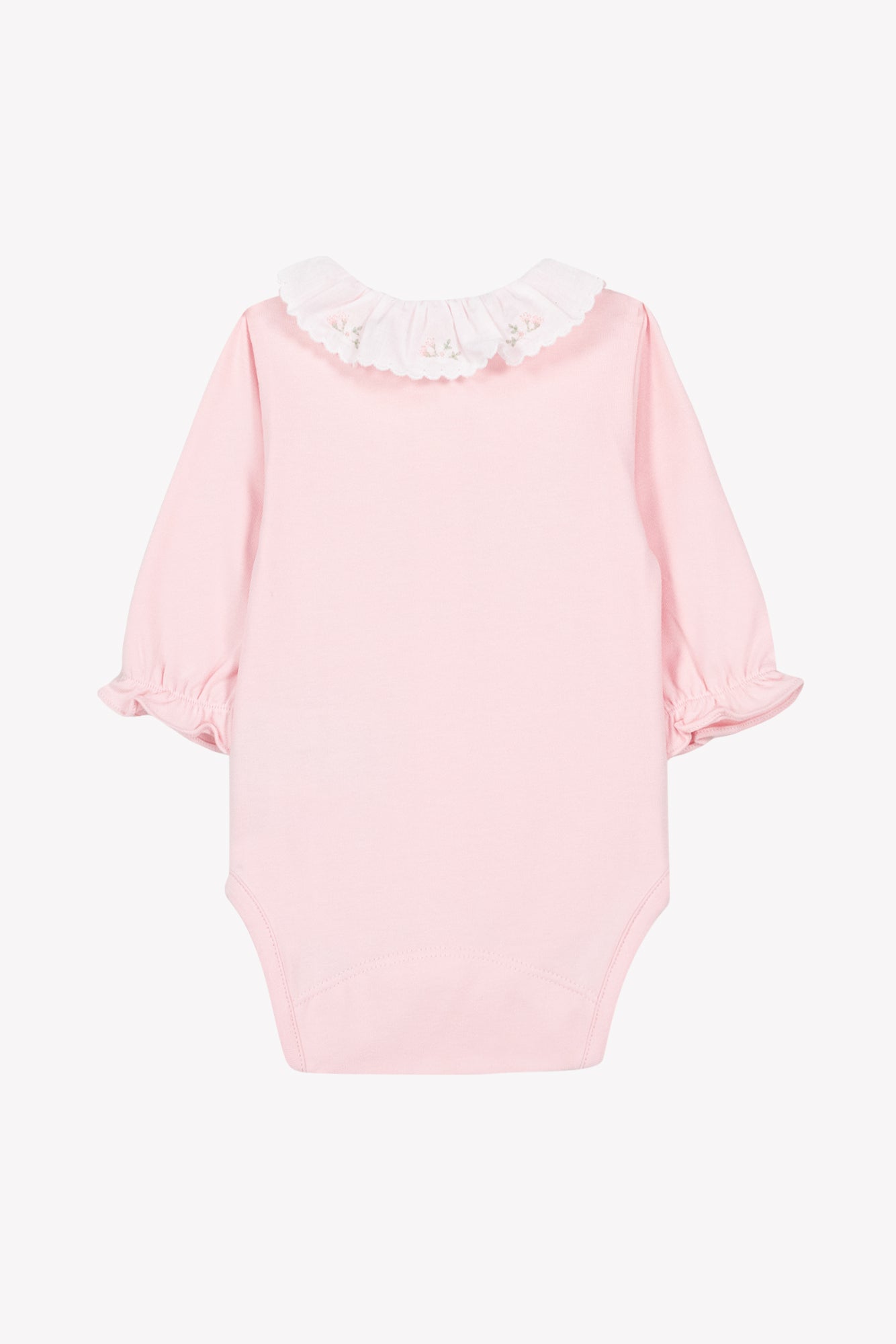 Body - Rosée coton col volanté fleuri