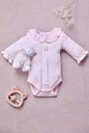 Body - Rosée coton col brodé volanté