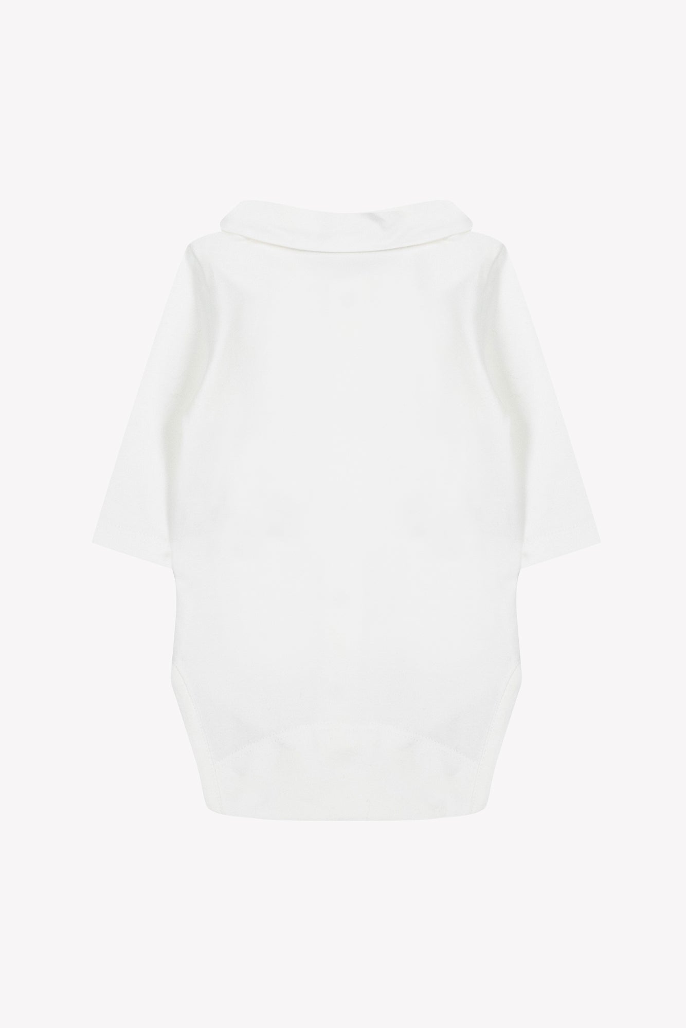 Body - Ecru coton col pointu