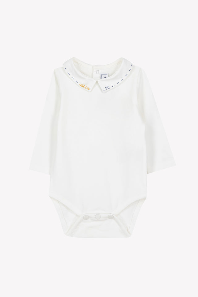 Body - Cotton mustard Embrodery car - Image principale