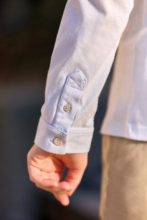 Chemise - Ciel coton col pointu broderie - Image principale